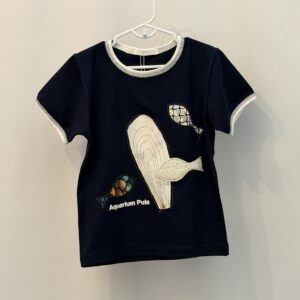 Artikl 2007 - Dječja majica kratki rukav motiv periske- tamno plava