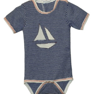 Artikl 1011- Suvenir Baby body kratki rukav mornarski